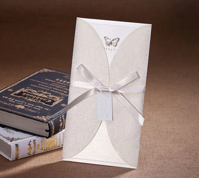 laser cut wedding invitations floral pack square envelopes inner