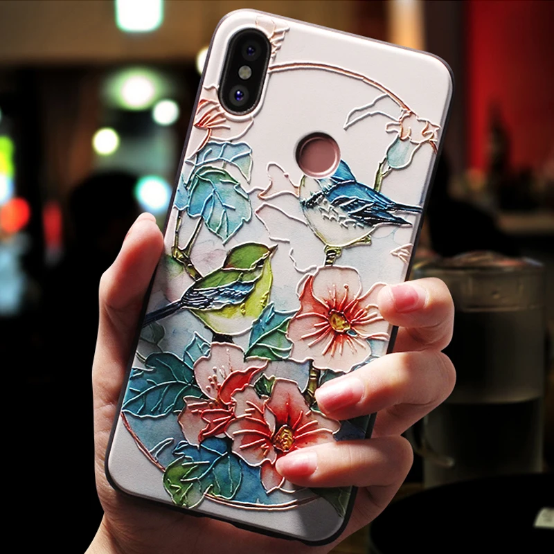 Роскошный чехол YonLinTan для Xiaomi Redmi 6 pro 6pro Redmi6 Xiomi мягкая задняя часть телефона 3D