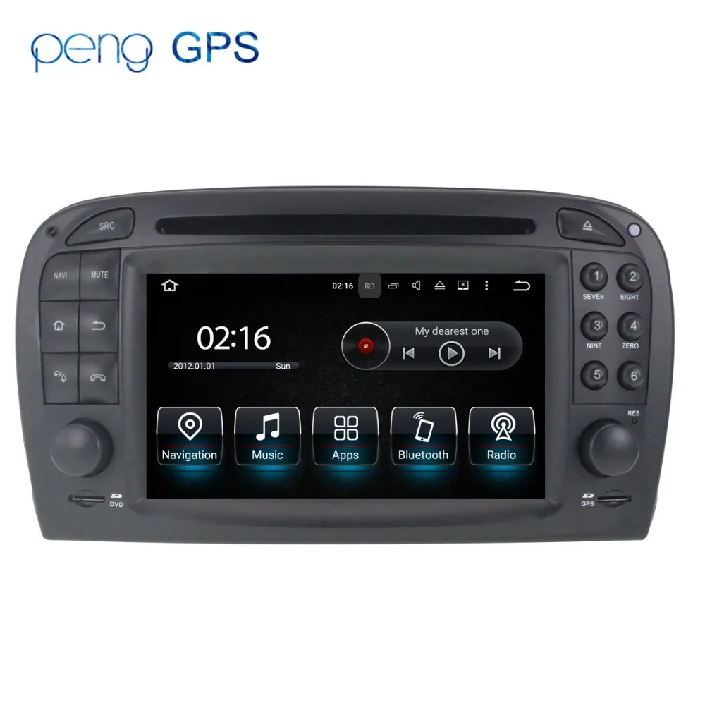 

Android 8.0 7.1 Car Radio Stereo Headunit GPS Navi for Mercedes Benz SL R230 SL500 2001-2007 no Car DVD Player Multimedia Video