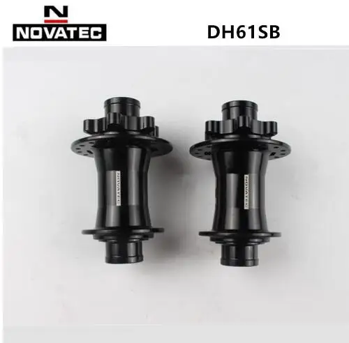 Novatec DH41SB DH61SB 20 мм mtb Горный Дорожный велосипед DH диск ПЕРЕДНЯЯ СТУПИЦА 32/36 отверстия черный красный 110 мм