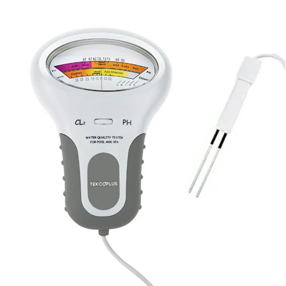 

CL2 PH Quick Results Spa Swimming Pool Checks Portable Drinking Water Detector Easy Use Digital Chlorine Sensor Non-pollution