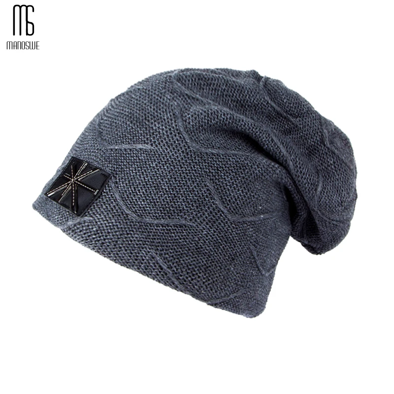 

Hats for women Super cool Skull pattern hats for men beanies Knitted wool winter hats for men bonnet homme casual cap winter hat