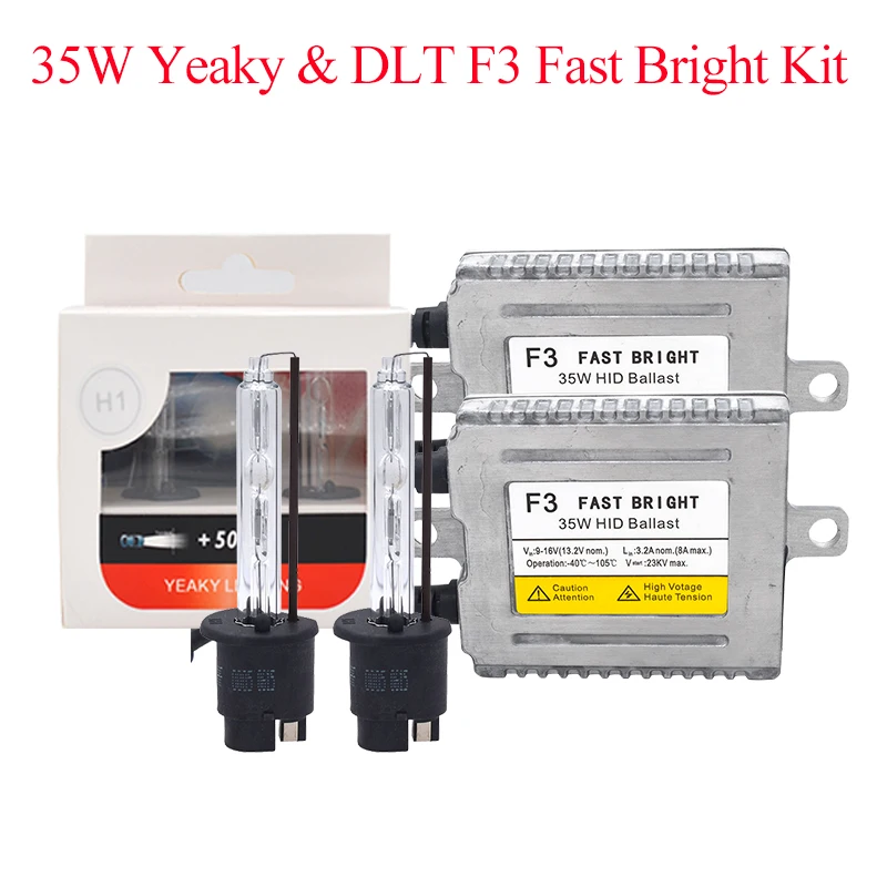 35W Yeaky DLT F3B Fast Bright HID Xenon Kit