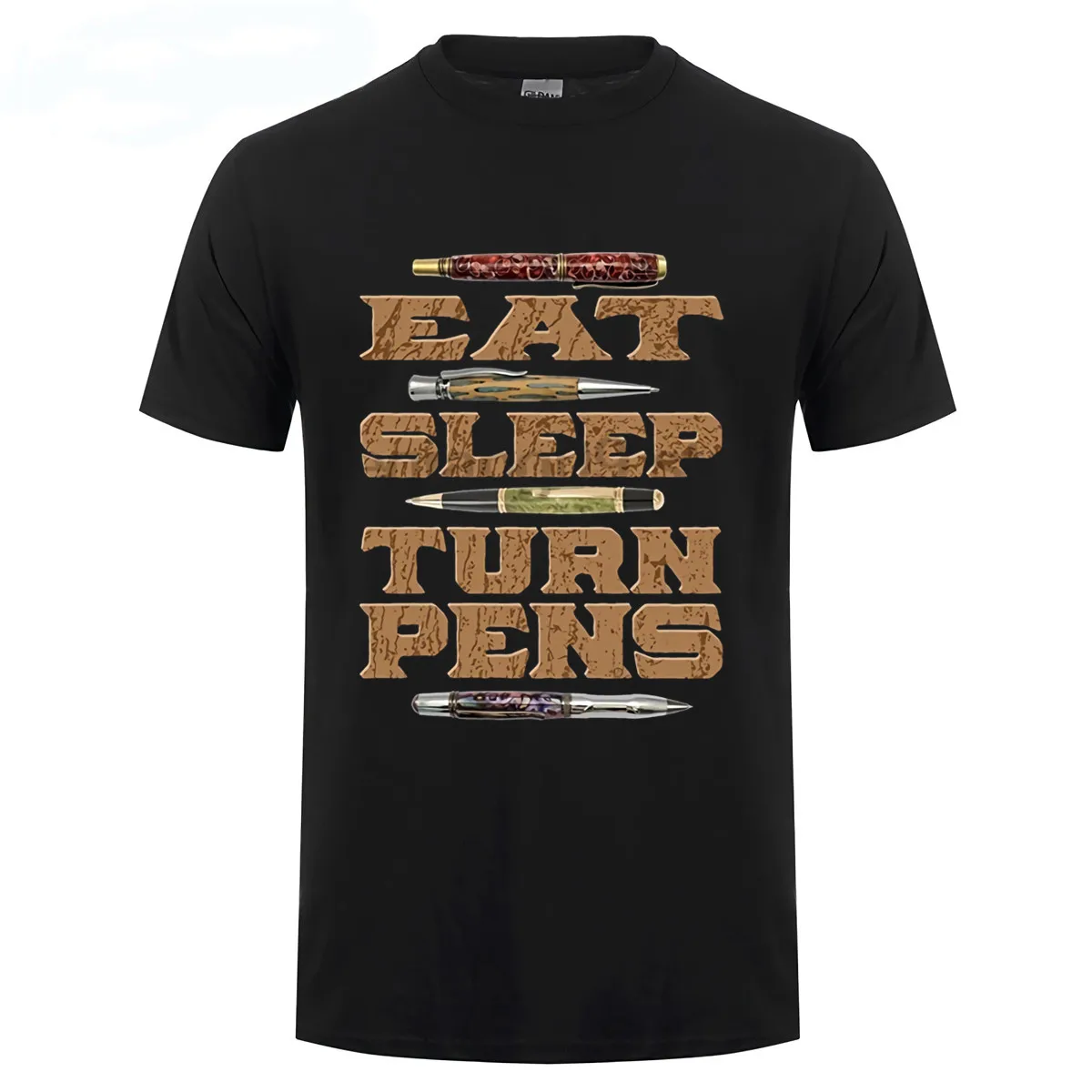 

GILDAN Eat Sleep Turn Pens Funny Penturning T shirt