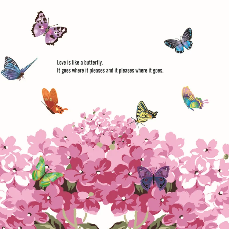 Hot-Diy-Waterproof-Blooming-Pink-Flower-Window-Wall-Stickers-Door-Bathroom-Wallpaper-Home-Decor-Glass-Decal