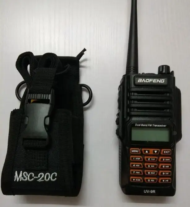 

2018 Powerful UV-9R walkie talkie 8 watts VHF UHF IP67 Waterproof Ham Radio with accessories