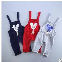 Детские джинсы и брюки для девочек Весенняя Новинка; одежда для малышей; милые брюки с нагрудником Комбинезоны для младенцев, для девочек и мальчиков одежда на джинсовые штаны Haren для отдыха брюки