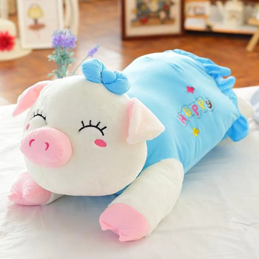 

Cute Pig Cartoon Stuffed Animals Plush Doll Toy Birthday Gift Almofadas Plush Pillow Toy Soyuncak Bebek Toys For Girls 50G0473