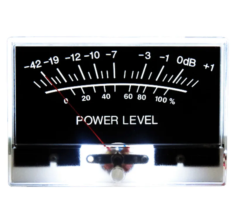 V 009 VU Meter Whiter Backlight Level Meter Power Amplifier Accessory