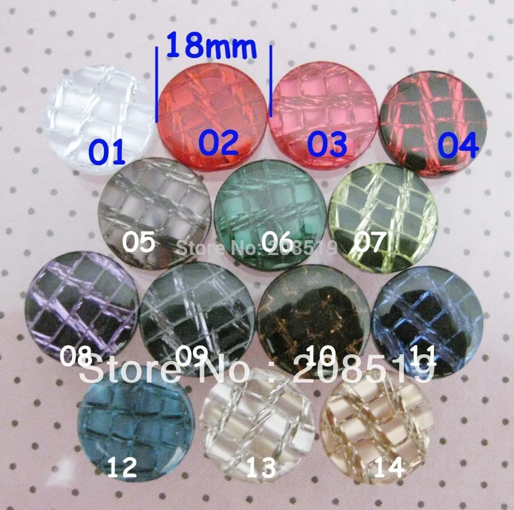 

NB0218 women dress buttons 18MM pearl resin button 84pcs multicolors garment accessories