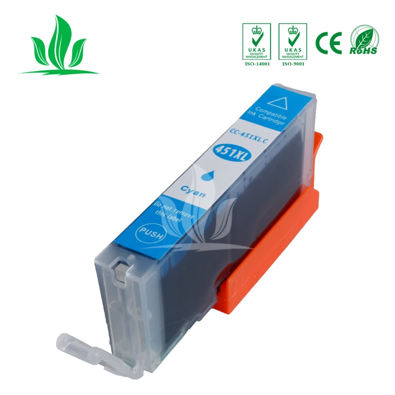 5 шт. 450XL 451XL чернильный картридж совместимый для Canon PIXMA IP7240 MG5440 MG5540 MG6440 MG6640 MG5640 MX924