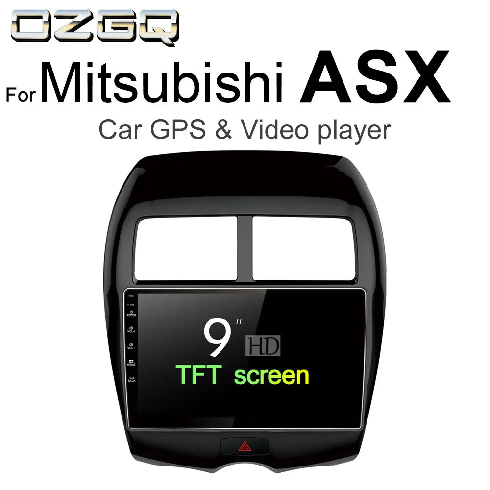 OZGQ Android 7 1 Автомобильный плеер для Mitsubishi ASX/RVR 2010 ~ 2018 Авто GPS навигация Bluetooth радио