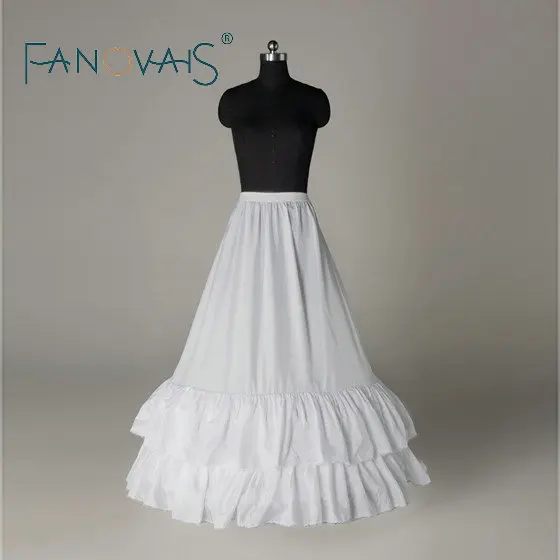 New Arrivals A-line Ruffles long Wedding Petticoat Floor Length Two Hoops Bridal Petticoats for | Свадьбы и торжества