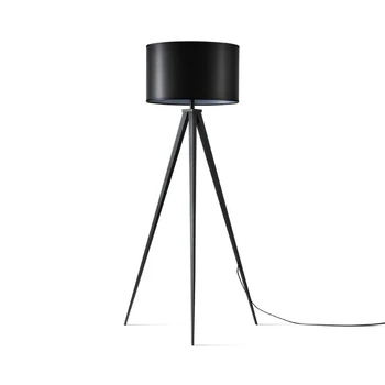 

Nordic minimalist creative fabric lamp tripod hotel project of dining room bedroom study triangle floor lamp