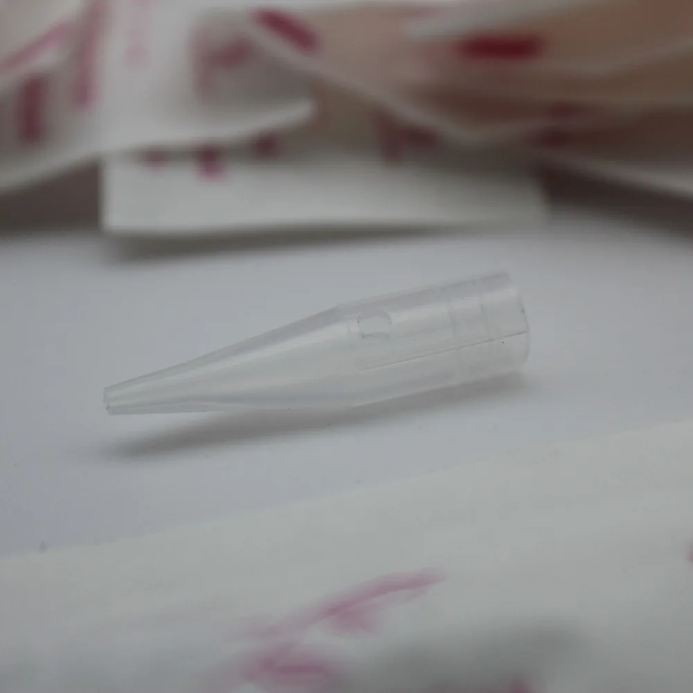 100pcs/lot 3RL Individually Packed Needle Tips Permanent Makeup Tattoo Machine Needle Caps Sunshine Giant Sun Tattoo Machine