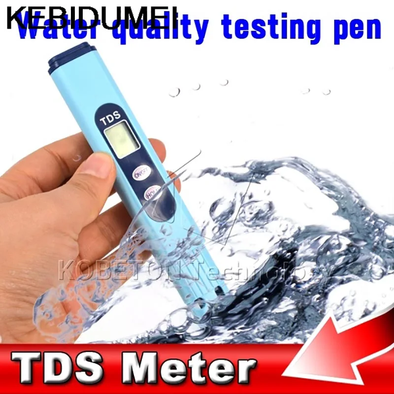 Цифровой ЖК-ph-метр TDS метр тестер точность 0,1 аквариум бассейн Вода Вино моча автоматическая калибровка - Цвет: TDS Meter