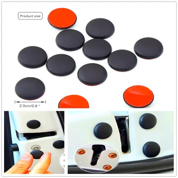

Car Door Lock Screw Protector Cover Anti-Rust Cap Trim Stickers for McLaren 650S 540C P1 12C MP4-12C X-1 Senna 720S 600LT 570S