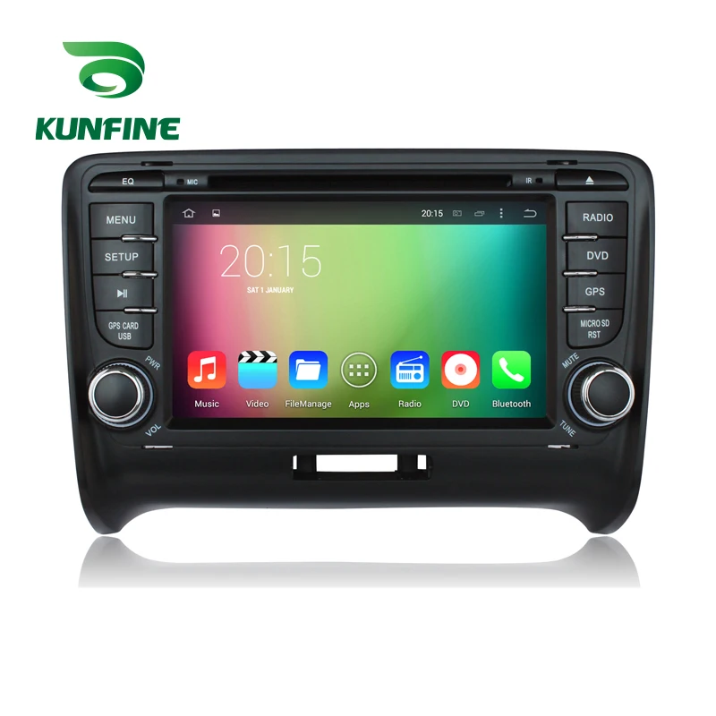 Octa Core 1024*600 Android 6.0 Car DVD GPS Navigation Multimedia Player Stereo for Audi TT MK2 2006-2014 Radio with Free Map | Автомобили