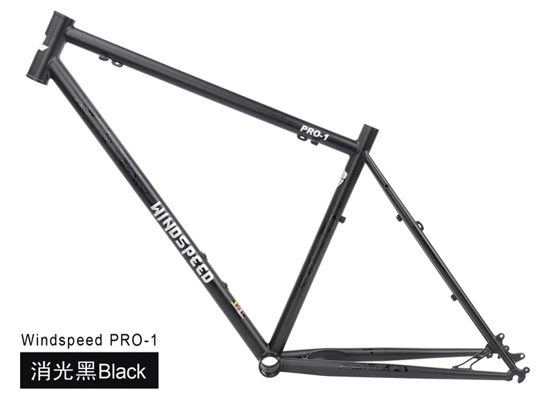 Рама DARKROCK windspeed PRO 1 MTB Cr Mo 26 дюймов Рейнольдс 520 стальные детали для горного