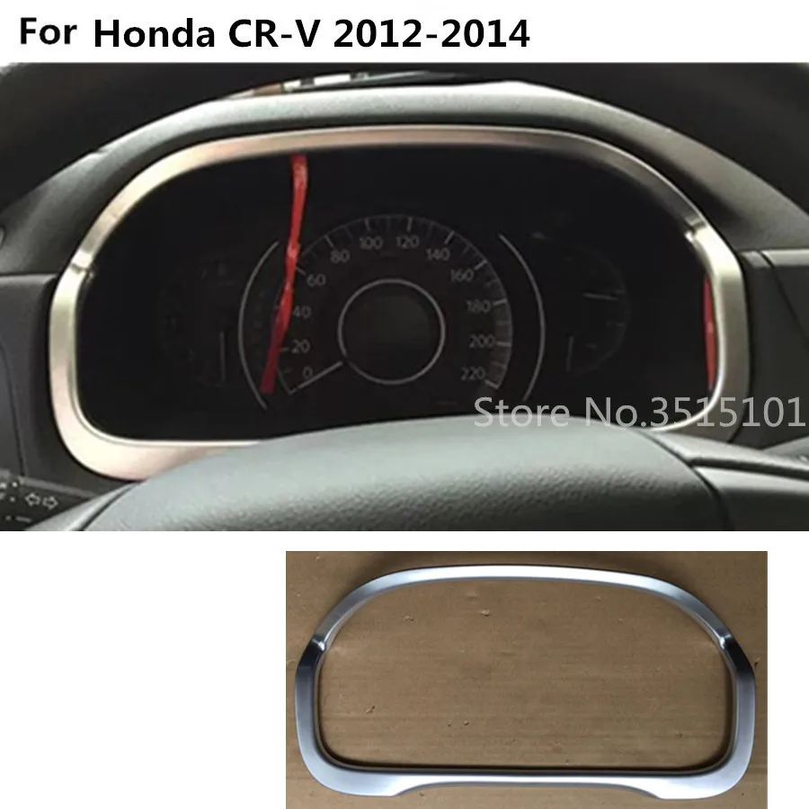 car ABS chrome garnish detector dashboard meter Instrument Panel 