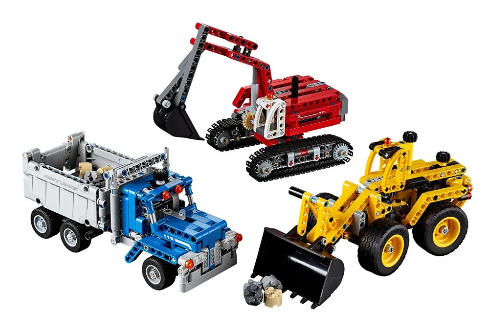 

Decool Technic City Series Construction Crew Building Blocks Bricks Model Kids Toys Marvel Compatible Legoe