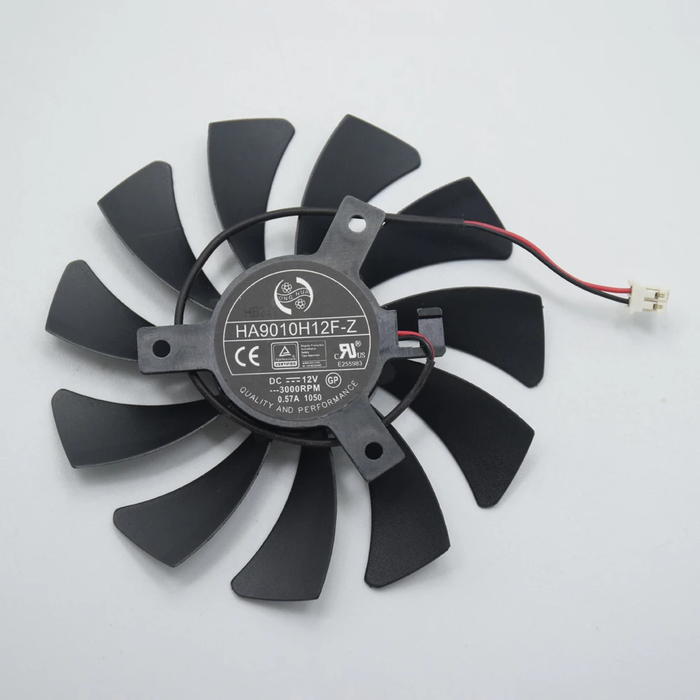 

New 85mm 2PIN Cooler Fan Replacement For MSI GTX 1050 2G GTX 1050Ti ZOTAC Graphics Card Cooling Fans