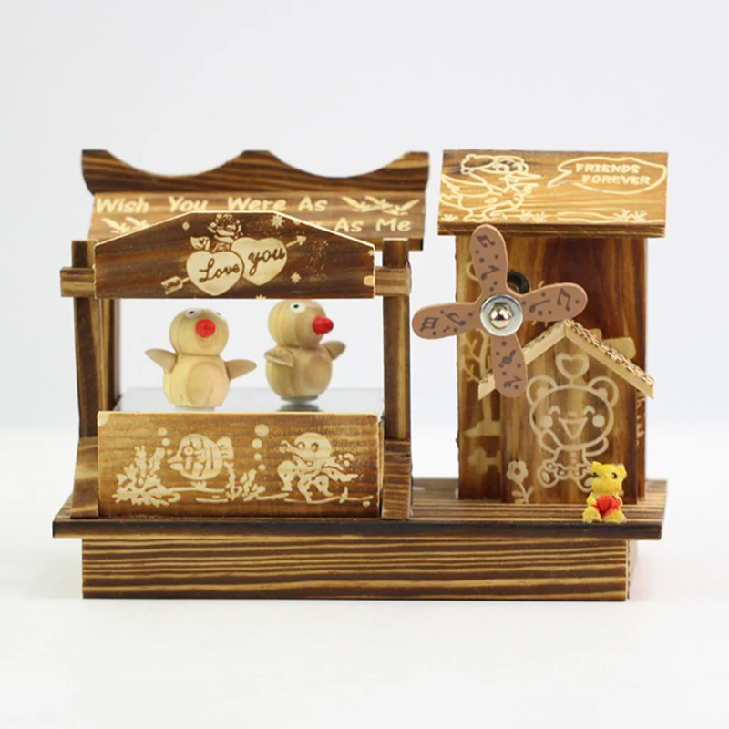 

wooden bionic creative bird dance music box will dance bird music box ornaments music box children toy home decoration gifts