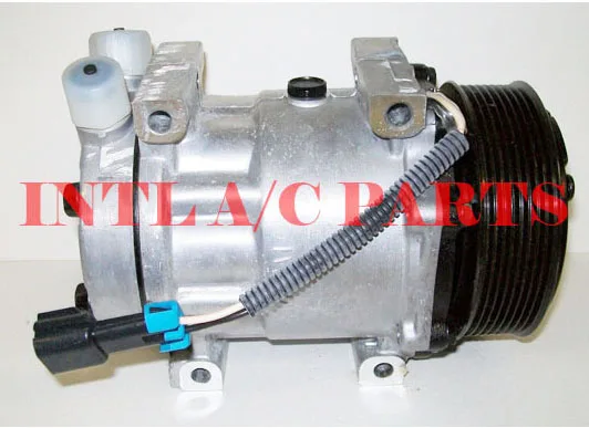 

SD7H15 Sanden 4822 3551405C1 3551405-C1 CO 4822C AIR ac compressor for International Navistar Kenworth Peterbilt Volvo trucks