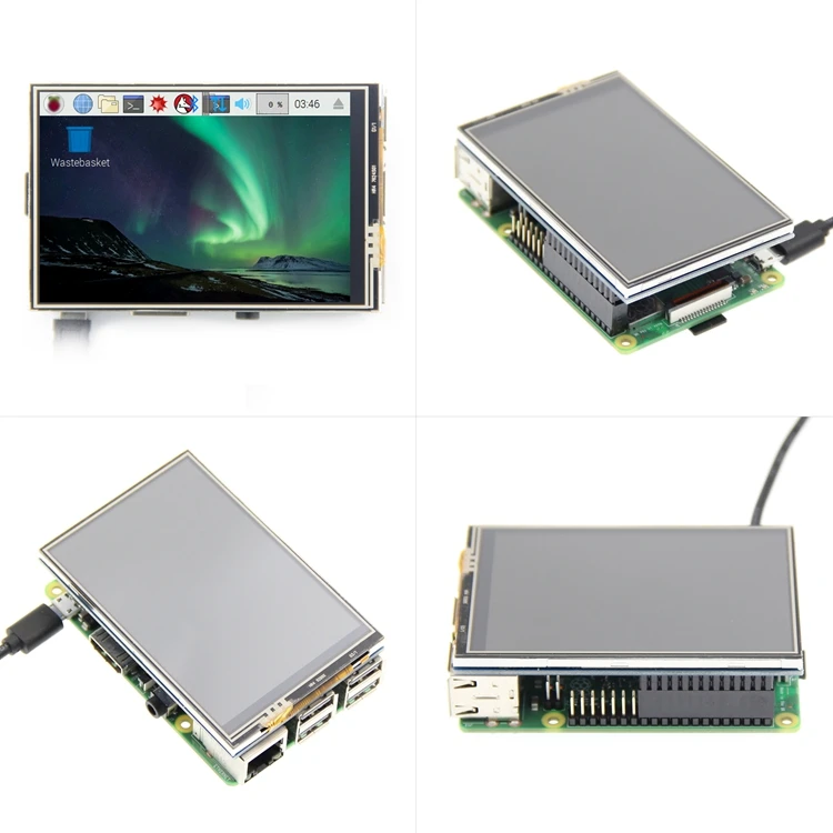 Модуль цветного экрана TFT LCD 3 5 дюйма с поддержкой B 3B +|Интегральные схемы| |