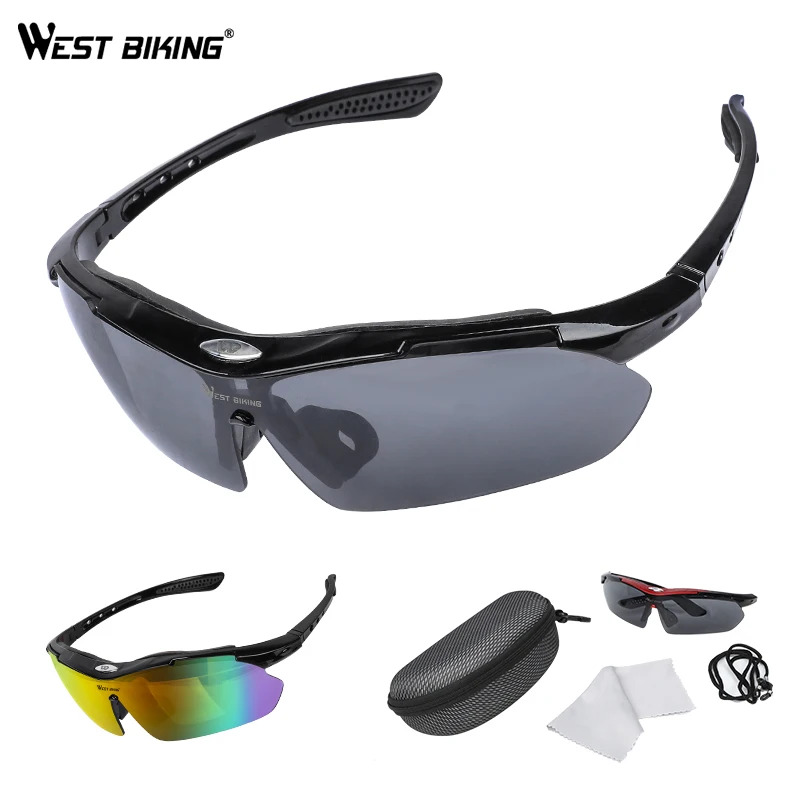 WEST BIKING очки для велоспорта, мужские спортивные солнцезащитные очки для велоспорта, дорожный MTB велосипед, велосипедные очки gafas ciclismo, очки унисекс