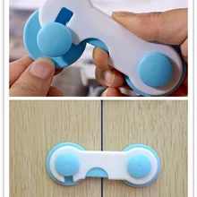 5 шт./лот Детская безопасность замки для детей защитной дверью шкаф, ящик, туалет защита замок для безопасности детей холодильника, туалета замок