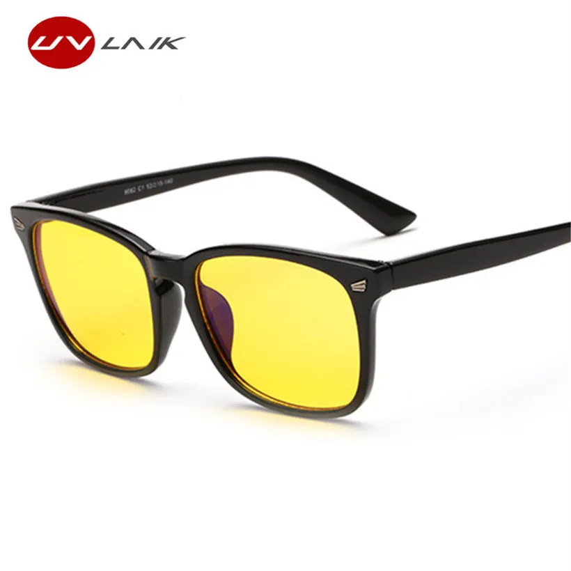 

UVLAIK glasses Frame Goggles Computer Eyeglasses Gaming Eyewear Frames Men Women Anti Blue Rays Glasses Spectacle-frame
