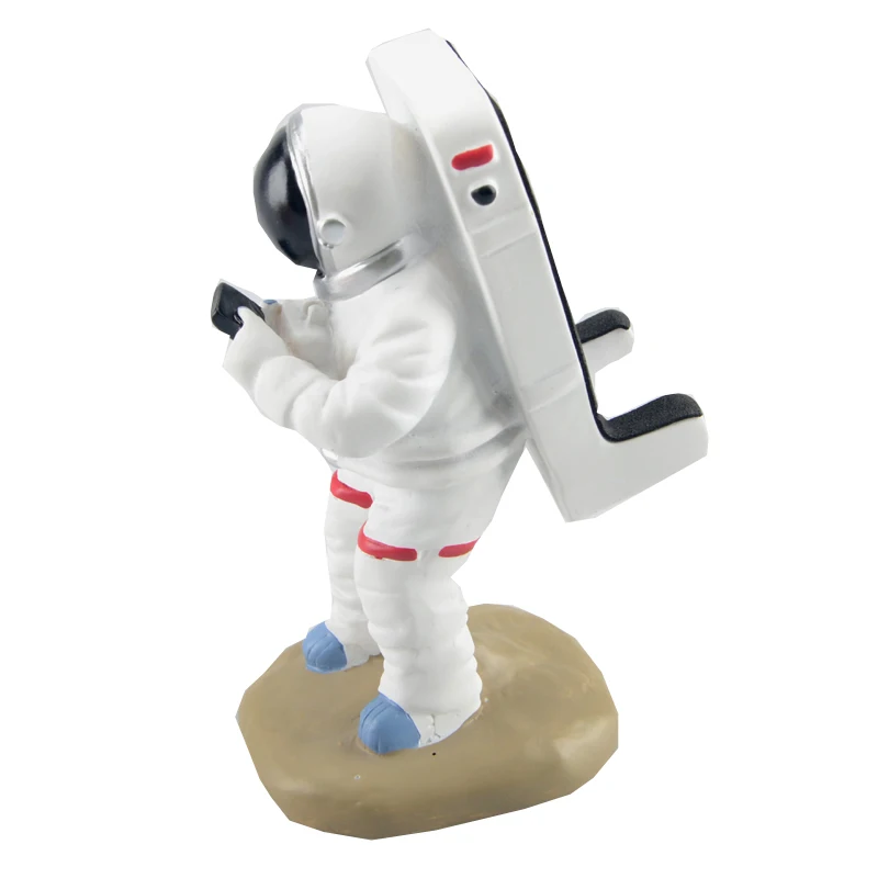 Astronaut Spaceman Universal Mobile cell Phone Stand Holder Desk Station Charging rack Resin holder Christmas gift