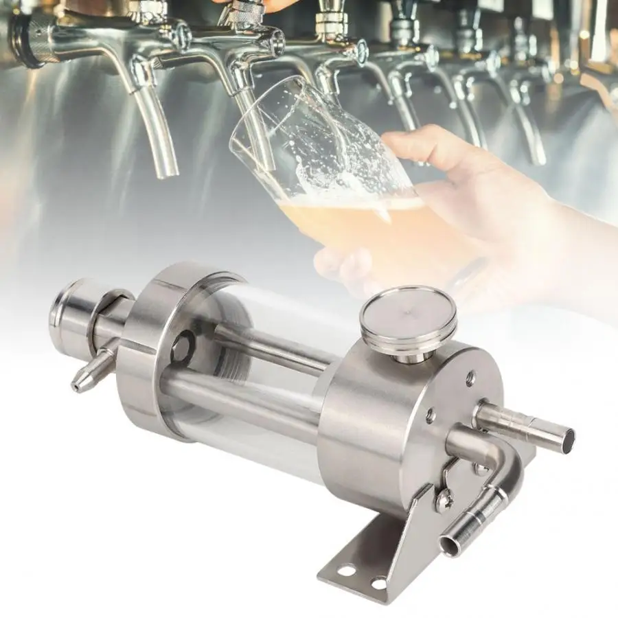 Homebrew Beer Stainless Steel FOB Detector Foam on Beer Detector Beer Foam Detection Equipment Accessories
