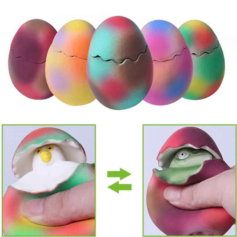 Easter Dog Toy Pet Chew Dinosaur Egg Shape Toys for Dog Funny Games