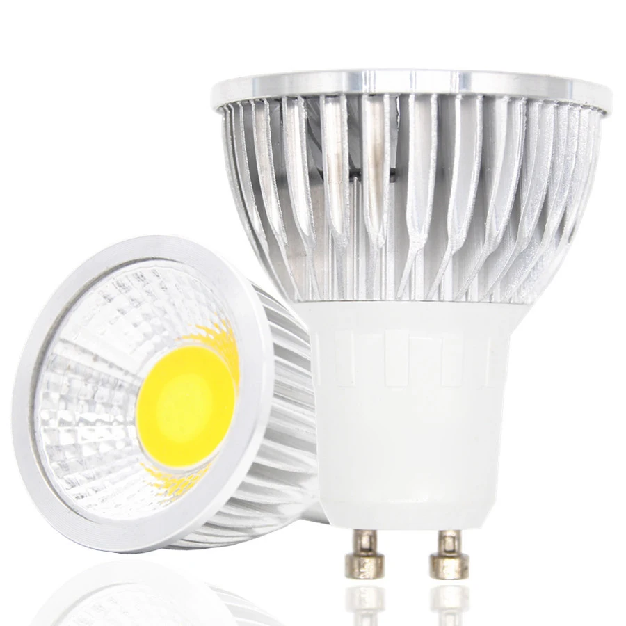 10X супер яркий GU10 LED COB 9 Вт 12 15 лампа 110 В 220 прожектор освещение 3 цвета e27 gu5.3 led