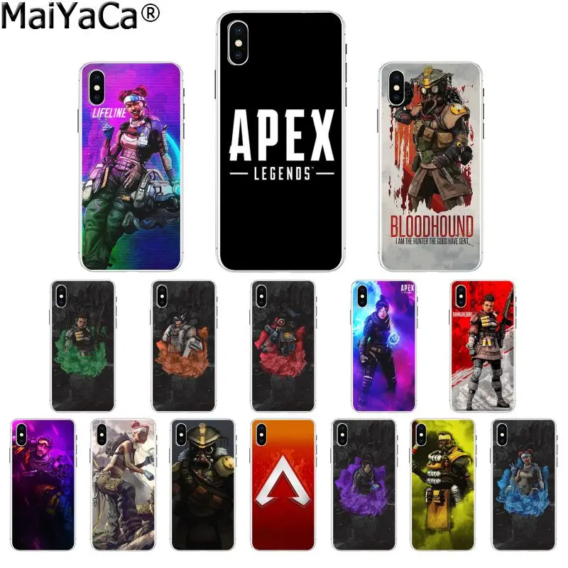 MaiYaCa Apex Legends hot game TPU Soft Silicone Phone Case