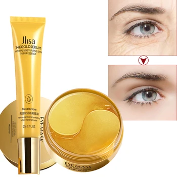 

Ageless Eye Patch 60PCS Collagen Gold Anti-Wrinkles Hydrogel Eyes Mask Cream Dark Circles Bags Anti Aging Sleeping Gel Patches P