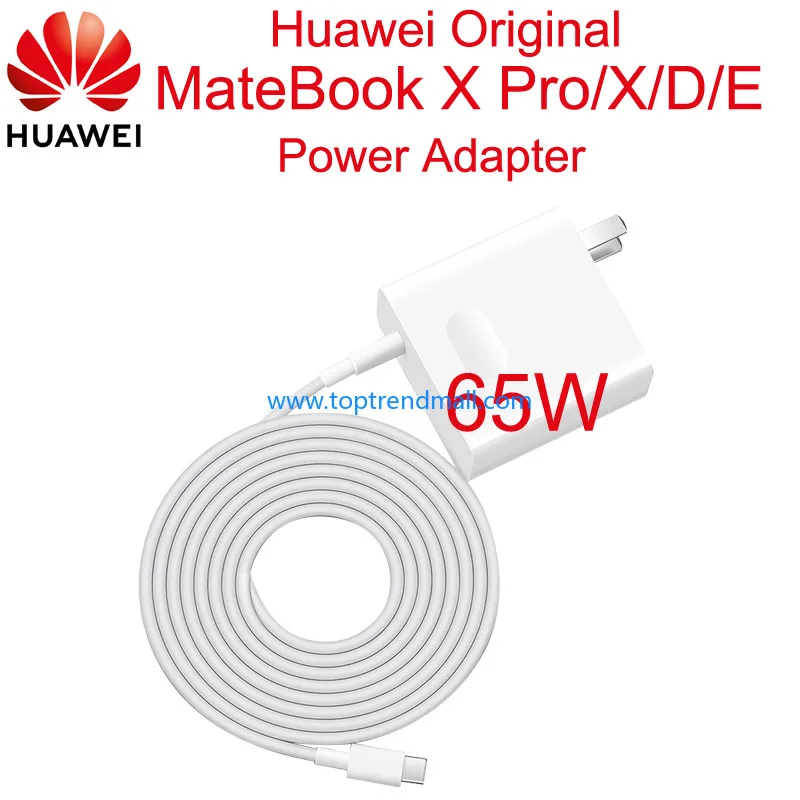 

CP81 USB PD 65W SuperCharge Original Huawei MateBook X Pro D E Power Adapter MagicBook MateBook 13 charger CP83