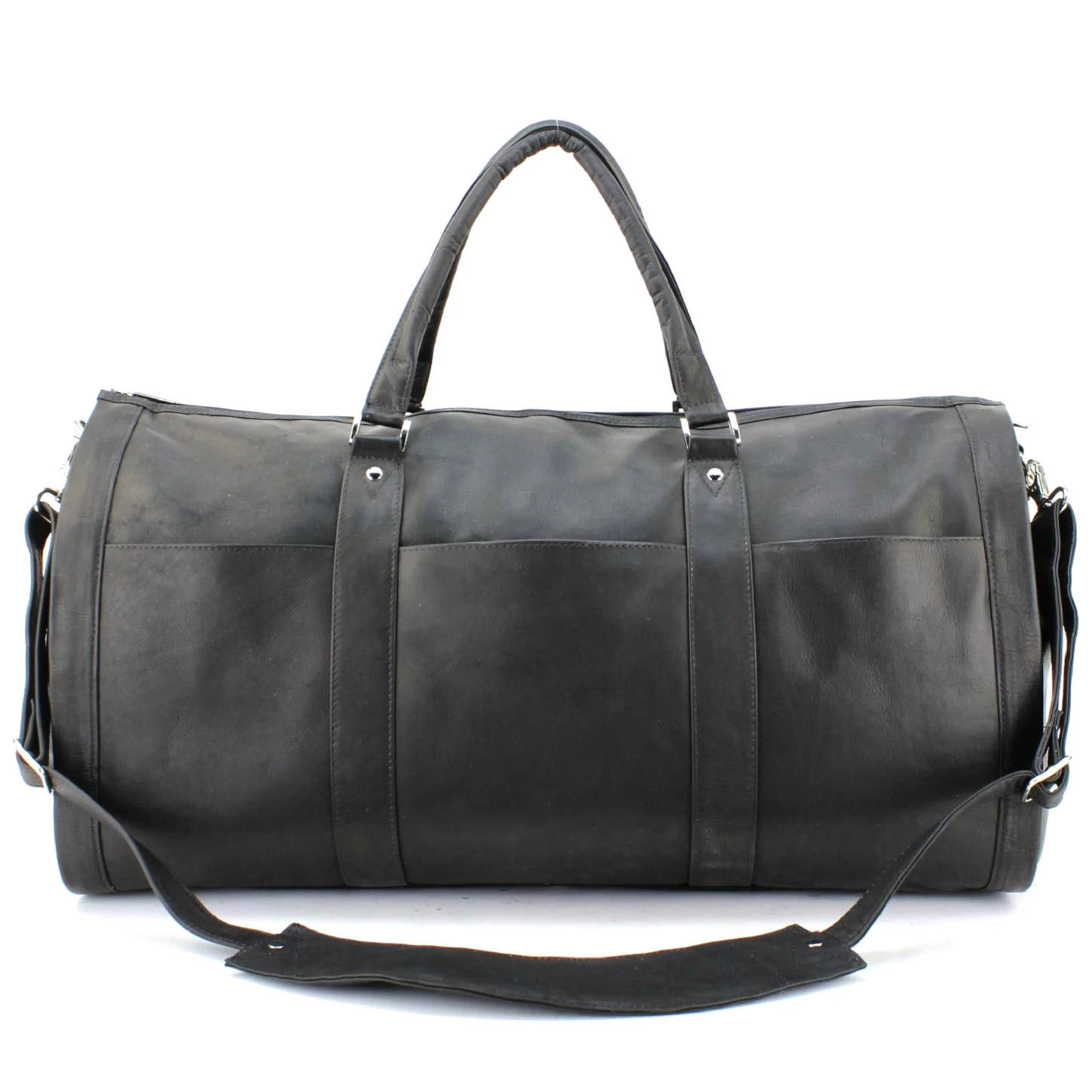 Large Leather Duffel Bag