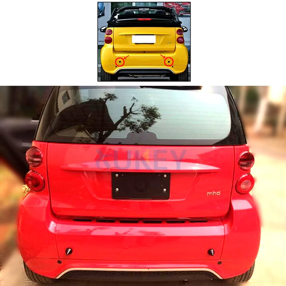 AX для Benz SMART 1Pc Fortwo W 451 2008 2014 защита от столкновений стальная острая головка