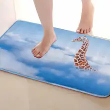 Жираф стиль Коврики для улицы, смешной Противоскользящий коврик для ванной, дверные коврики, дверные коврики под входную дверь