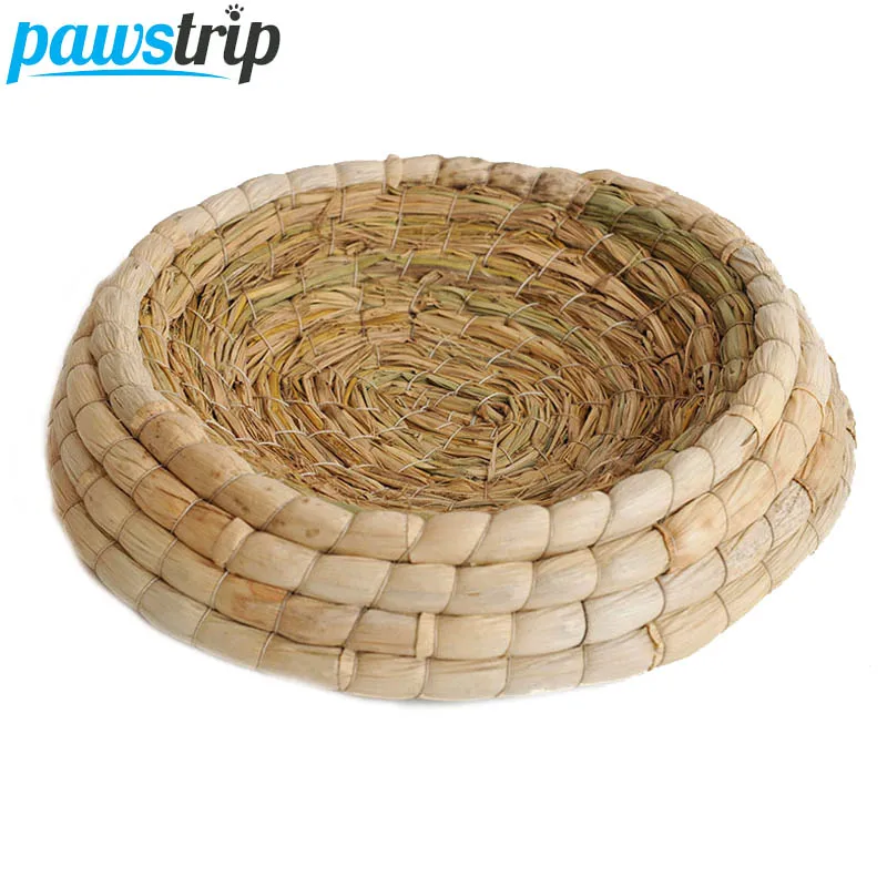 

3 Design Hamster Rabbit Bird Grass Nest Handmade Chinchilla Guinea Pig Nest Bed