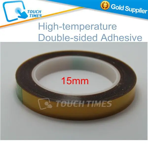 Free Shipping 15mm*10M Brown BGA Tape Heat Double Sided Tape High