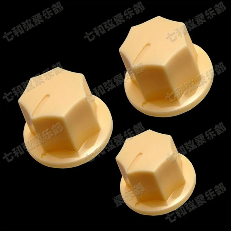 

10 sets Control Knobs for Electric Guitar Control bottons Cream