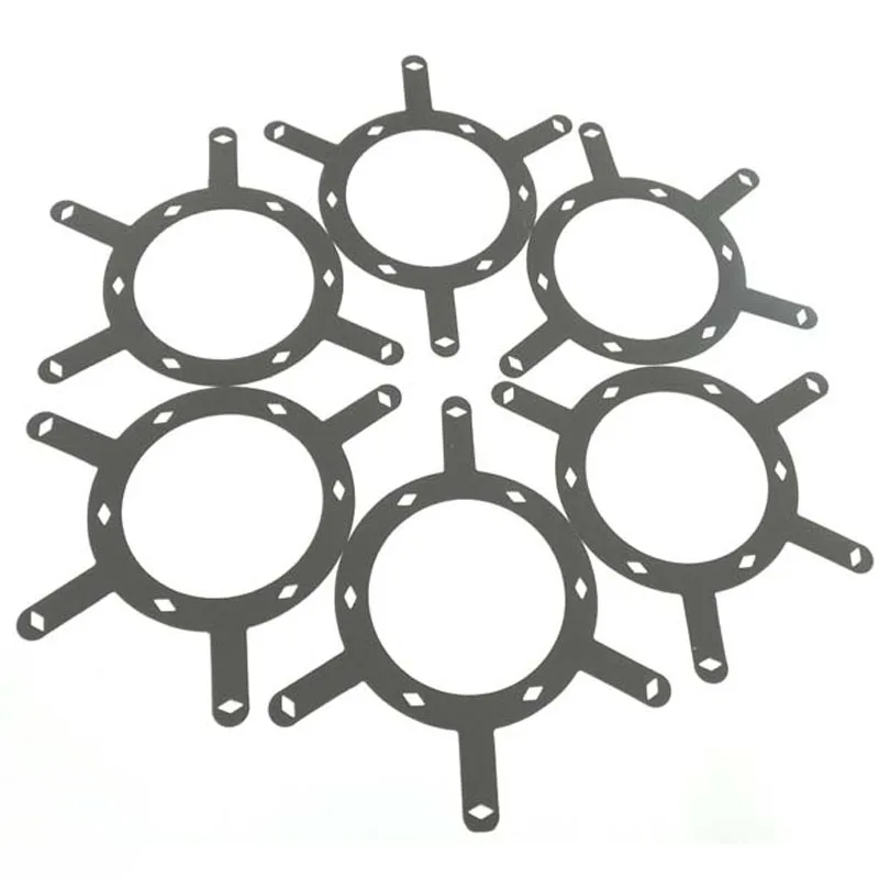 

xmlivet 6pcs/lot Round Billiards Pool Ball Invisible Rack Sheet for 2 1/4 billard 9-ball magic rack sheet
