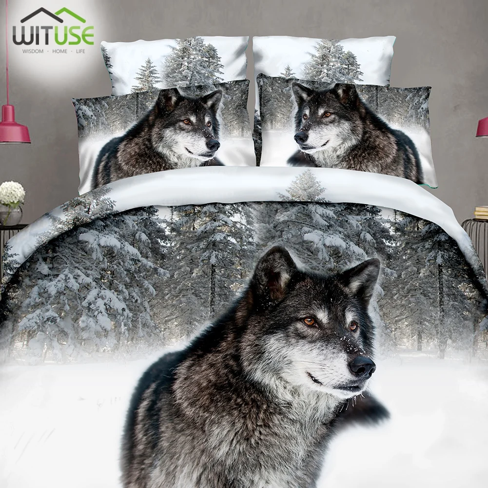 

hd Gorgeous 3D Flower Animal Pattern Duvet Cover Bed Quilt Cover Pillowcase Bedding Set 2pcs/3pcs For Adult For Bedroom Decor