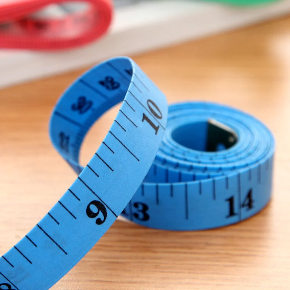 1.5m Long Multi-Function Soft Tape Measure 5 PCS Random Color Delivery