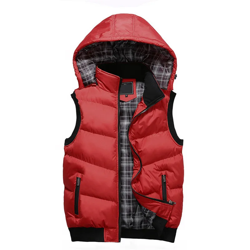 UNIVOS KUNI 2019 зимнее хлопковое пальто с капюшоном chalecos para hombre повседневная