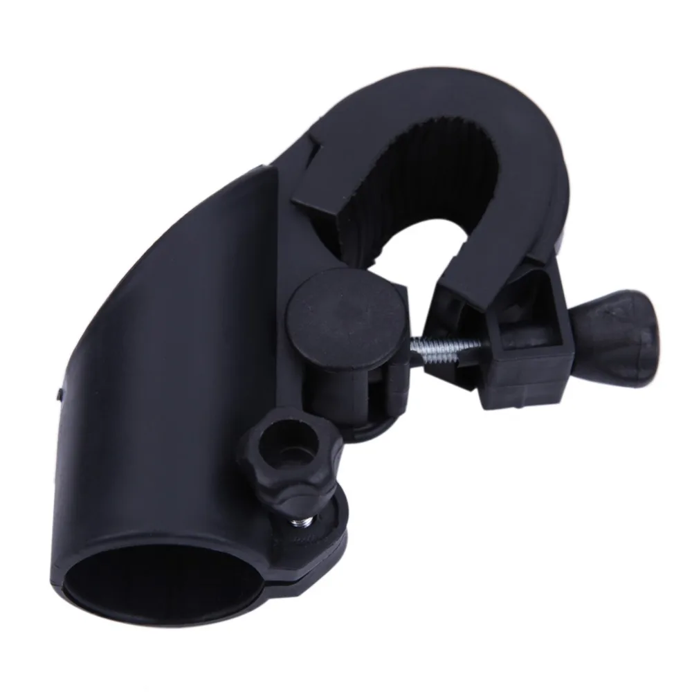 

Plastic ike Bicycle LED Flashlight Torch Bracket Mount Holder Front Light Clip Front Light Clip 2~3cm Diameter Bike Mount Clamp